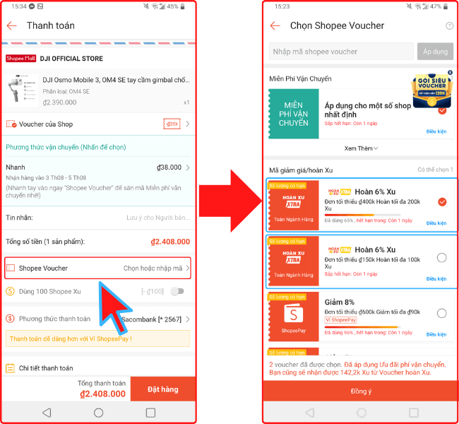 cách kiếm xu trên shopee nhanh nhất 