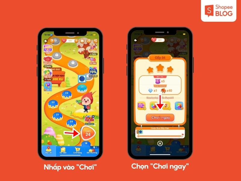 chơi game đập kẹo shopee 