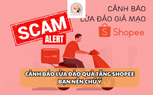 lừa đảo quà tặng shopee