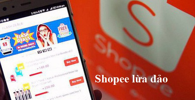 lừa đảo quà tặng shopee 